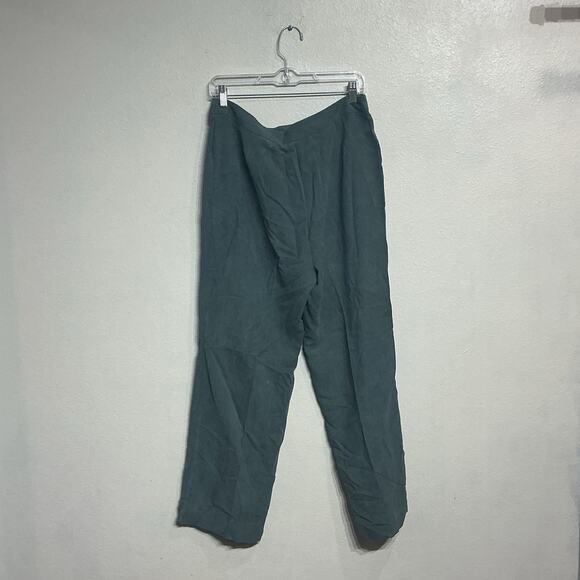 Norton Studio Gray Suede Vintage Pants Sz 12 - Picture 7 of 9